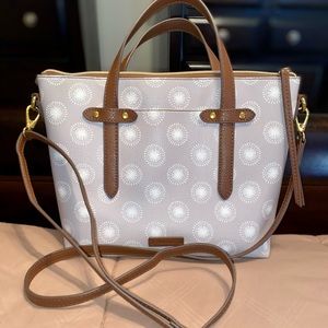 Fossil satchel/crossbody purse